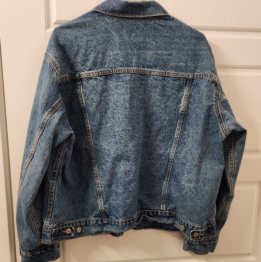 Old Navy Blue Denim Jacket - Picture 2 of 4
